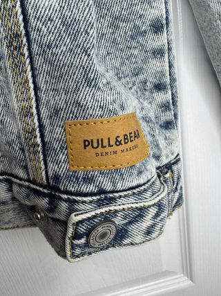 Chaqueta vaquera forrada PULL&BEAR – Talla M