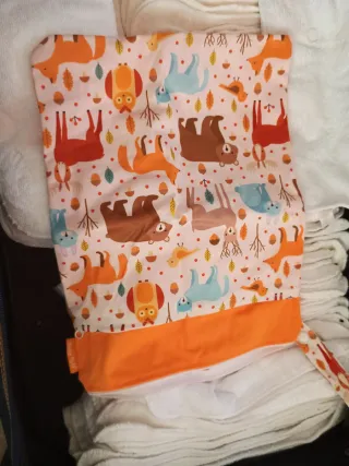 Conjunto de fraldas reutilizáveis