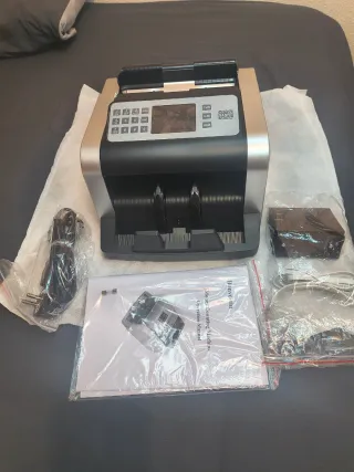 Contadora de Billetes y Detector Falsos