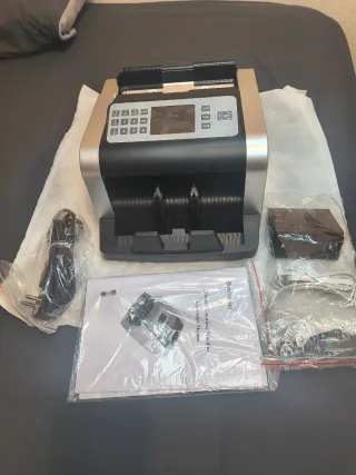 Contadora de Billetes y Detector Falsos