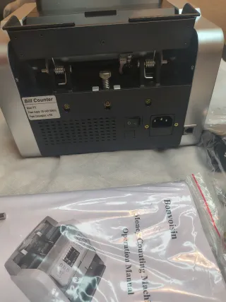 Contadora de Billetes y Detector Falsos