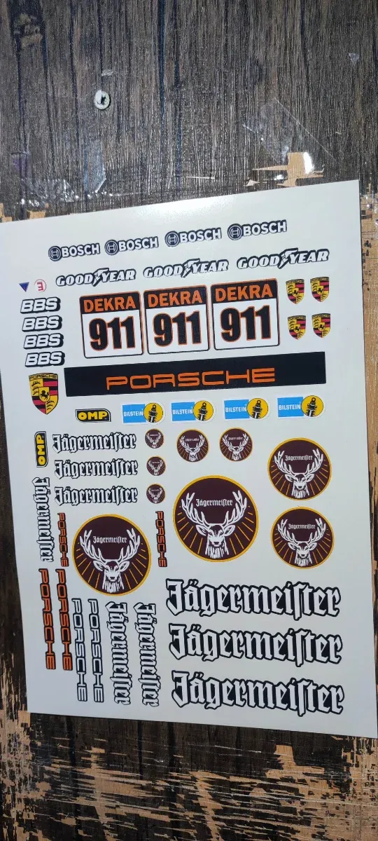 Pegatinas 1/10 Rally RC