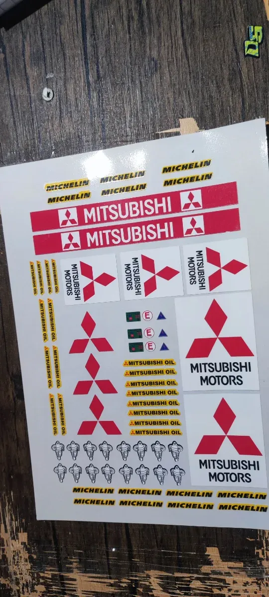 Pegatinas 1/10 Rally RC