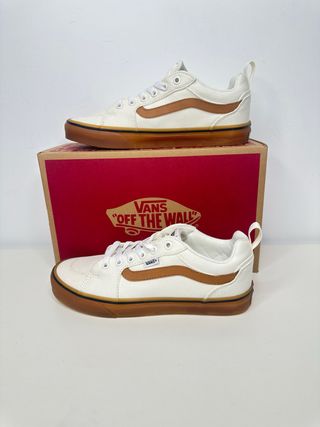 Vans Filmore Crema Suela Gum Talla 40