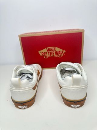 Vans Filmore Crema Suela Gum Talla 40