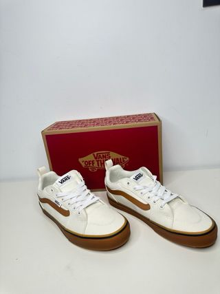 Vans Filmore Crema Suela Gum Talla 40