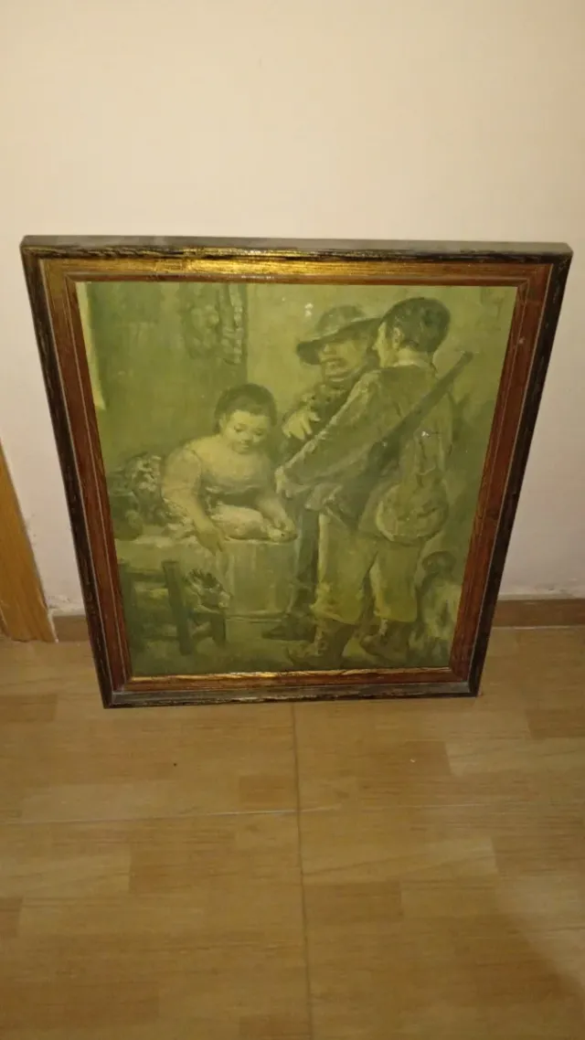 Cuadro decorativo pedro mozos