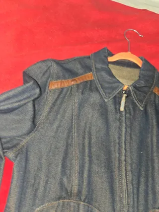 Chaqueta vaquera con codos de cuero