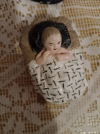 Belén económico figuras pesebre