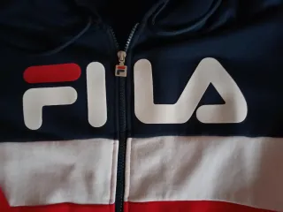 Felpa Fila con cappuccio e zip uomo