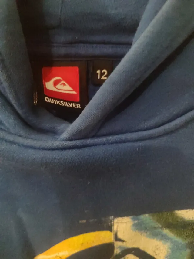 Sudadera Quiksilver Azul 12 años