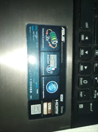 Portátil Asus Intel i7