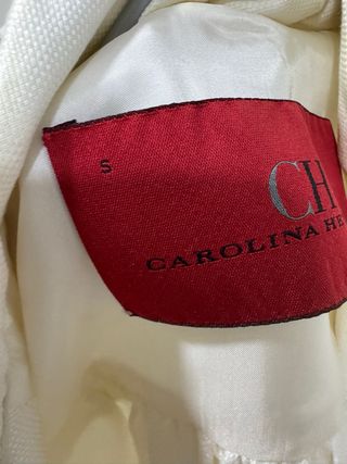 Chaqueta bolero Carolina Herrera Lino TS