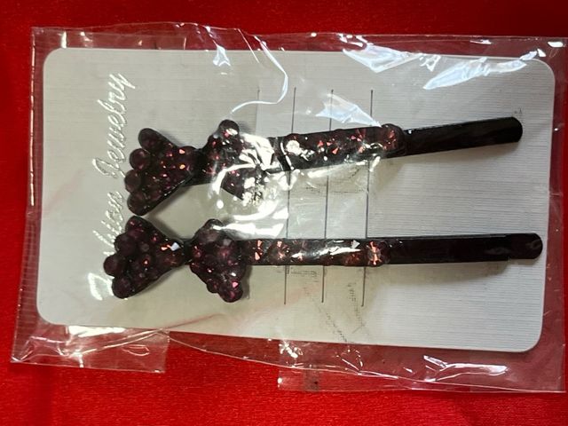 Horquillas ,  collar búho y pendientes