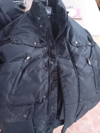 Cappotto uomo nero impermeabile molto caldo