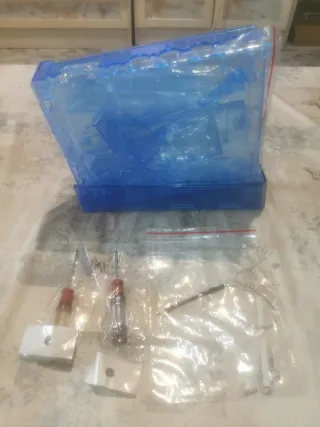 Carcasa Azul consola Nintendo Wii