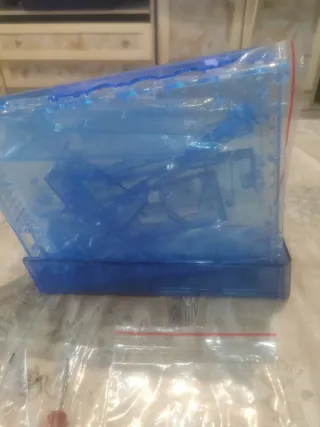 Carcasa Azul consola Nintendo Wii