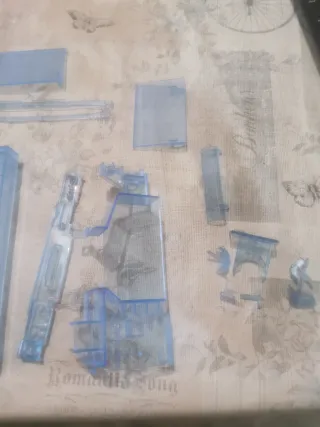 Carcasa Azul consola Nintendo Wii