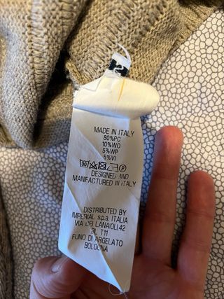 maglioncino color senape