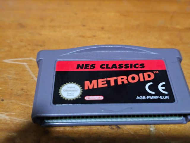 Metroid NES Classics GBA