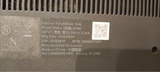 Portátil Lenovo ThinkBook Plata