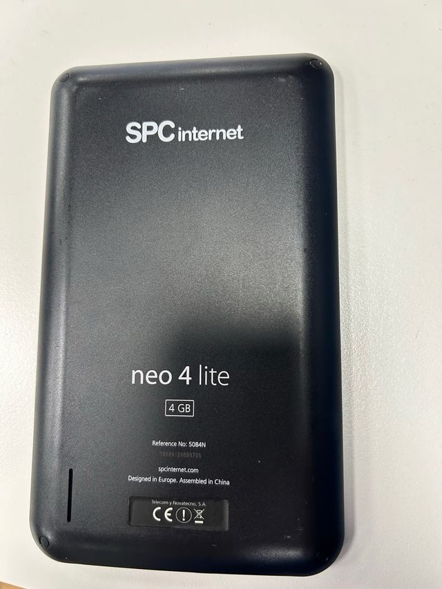 Tablet SPC Neo 4 Lite 7 Negra