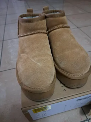 SIKSILK York Hi Stivali Marrone Tg 40