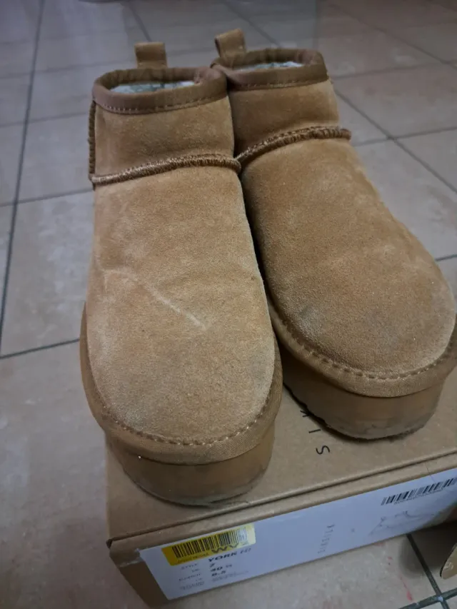 SIKSILK York Hi Stivali Marrone Tg 40