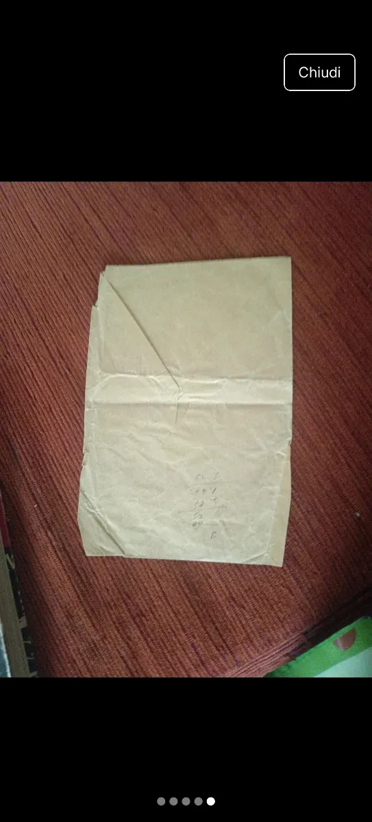 Busta con francobolli Regno d'Italia 1901