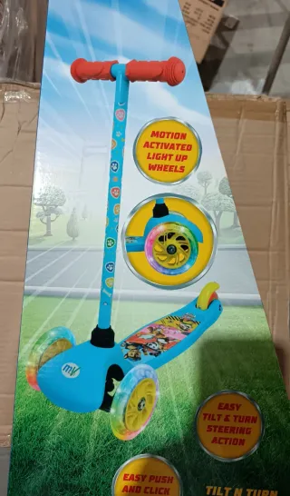 Patinete Patrulla Canina con luces