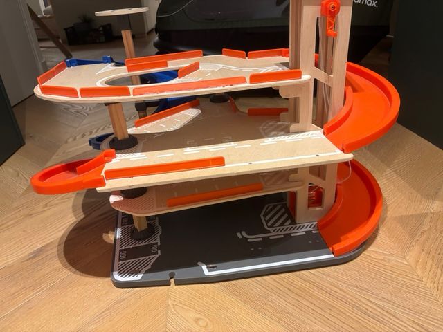 Parking Scalextric Madera y Plástico