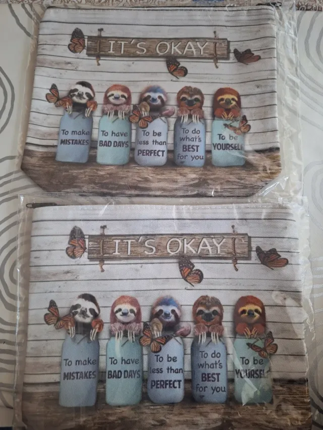 Neceser con perezosos It's Okay