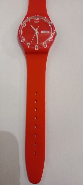 Swatch Rosso Vintage - Cinturino Parz. Mancante