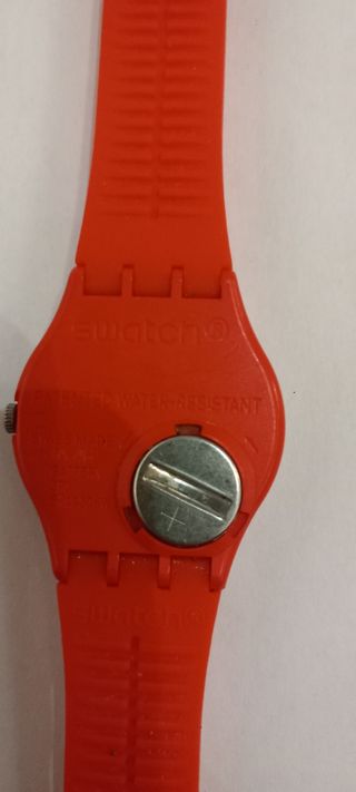 Swatch Rosso Vintage - Cinturino Parz. Mancante