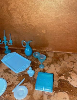 Castello Barbie lago dei cigni turchese Mattel