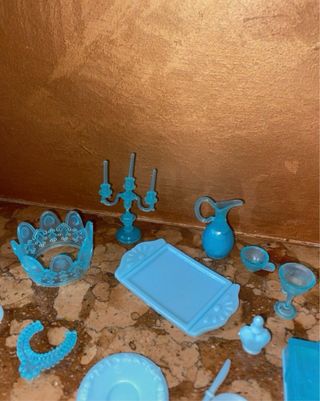 Castello Barbie lago dei cigni turchese Mattel