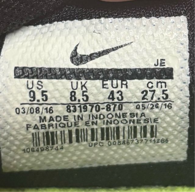 Zapatillas Nike Mercurial x Rojas y Amarillas