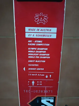 Esquís Atomic ARC 160