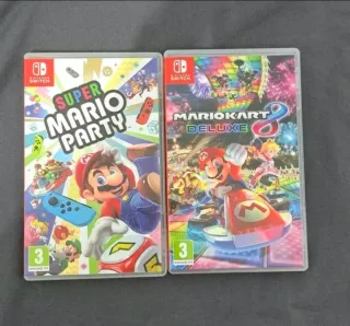 Mario Kart 8 Deluxe + Super Mario Party Switch