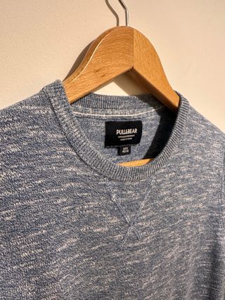 Jersey Pull&Bear Azul Grisáceo Talla S