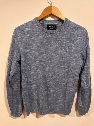 Jersey Pull&Bear Azul Grisáceo Talla S