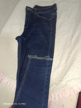 Tejanos azules talla 38