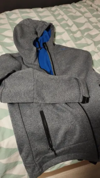 Chaqueta niño CMP gris y azul