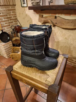 Botas de nieve infantiles talla 33