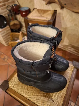 Botas de nieve infantiles talla 33