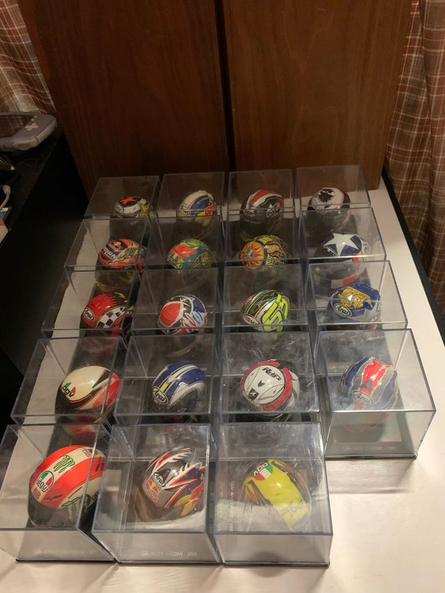 Mini Cascos Moto GP Colección