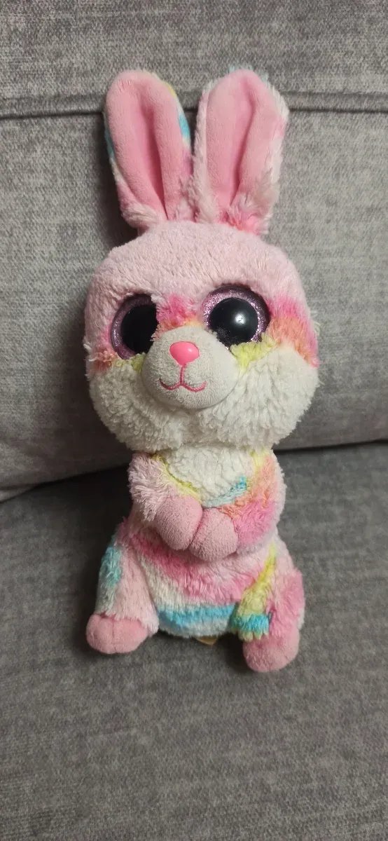 Conejito Peluche Ojos Brillantes