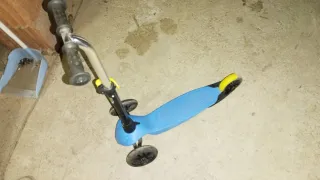 Patinete infantil 3 ruedas azul