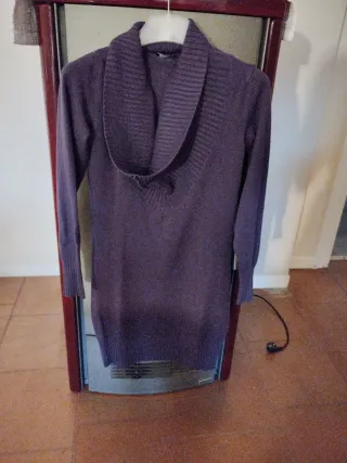 Vestito donna viola