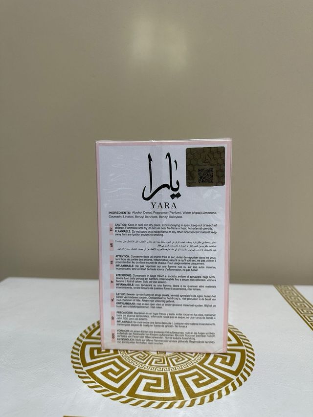 Perfume Yara Rosa Lattafa 100 ml